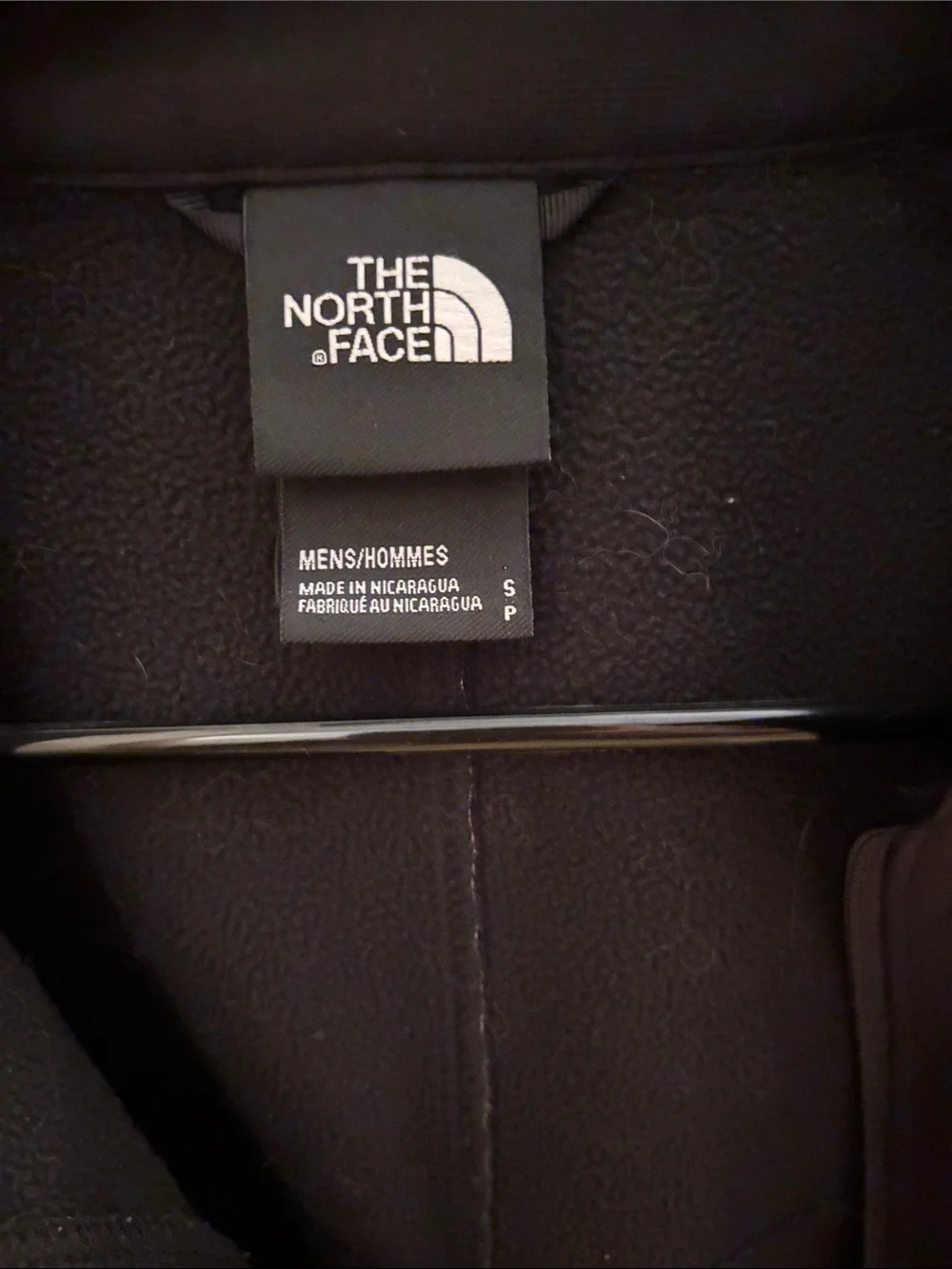 The North Face Black Softshell Jacket with Chest Logo